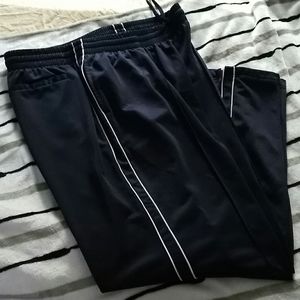 PROSPIRIT Large sweatpants dark blue/white